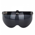 Kerged universaalsed 3-kinnitusega visiirid avatud n&auml;oga mootorratta kiivrile, tuuleklaas, &uuml;les-alla klapitav, kiire kinnitusega, kompaktsed tumepruun v&auml;rv