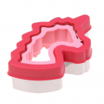 V&otilde;ileiva l&otilde;ikurikomplekt lastele lihav&otilde;ttep&uuml;hade loomade dinosauruste roostevabast terasest leivavorm