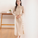 Naiste ka&scaron;miirkleit Qinghe ka&scaron;miir 30% ka&scaron;miir 70% vill s&uuml;gis-talvine ka&scaron;miir seelik pehme ja soe L beež