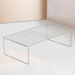 S&uuml;gavk&uuml;lmiku riiulikorraldaja Virnastatav rest Pantry kapi korraldaja 30cmx19.5cmx8.5cm