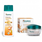 Himalaya Clear Complexion p&auml;evakreem, 50g & Herbals kaitsev p&auml;ikesekaitsekreem, 100ml