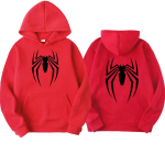 2024. aasta uus meeste kapuuts Street Fashion Spider Print Fliisist dressipluus naistele vabaaja naljakas vaba kapuuts spiderman meeste riided 2XL