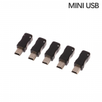 5 komplekti Mini-USb-t&uuml;&uuml;pi C-t&uuml;&uuml;pi isane pea koos &uuml;mbrisega Micro-USb-pistikupesa klemmiga