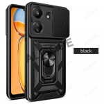 Armor Funda for Redmi 13C 4G POCO C65 korpuse liugkaamera objektiivi kaitser&otilde;nga aluse kate Xiaomi Redmi 13C 4G Capa jaoks For Redmi 13C 4G must
