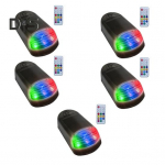 P&auml;ikeseenergial t&ouml;&ouml;tavad kabiinituled veoautole, juhtmevabad p&auml;ikese-LED-tuled, ilmastikukindlad, 7 v&auml;rvi, rakendusega juhitavad, p&auml;ikeseenergial t&ouml;&ouml;tavad katusetuled veoautodele must