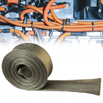 Traadi kuumakaitse varruka m&auml;his auto vooliku rulliga s&uuml;&uuml;tek&uuml;&uuml;nla saapade kaitse autodele 13mmx3m