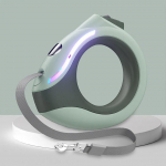 Lemmiklooma koera kaelarihm LED sisset&otilde;mmatav koerarihm 3M teibiga &ndash; t&auml;iustatud automaatne painduv rihm koertele kutsikad kassid &ouml;&ouml;ohutus valge