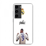 Coque Maniacase pour Samsung Galaxy s23 Plus Kylian Mbappe Real Madrid 9 Hola
