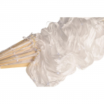 LED k&otilde;hutantsu siidist lehvik 1,8 m pikk bambusest siidist lehvikute loor K&auml;sitsi valmistatud siidist lehvik k&otilde;hutantsu LED-lehtrik tantsuks/&otilde;ues kasutamiseks L