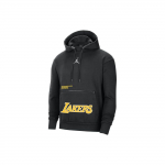 Nike NBA Los Angeles Lakers Kirjadega Kapuutsiga Vabaaja Pikkade Varrukatega Fliisist Dressipluus Meeste dressipluus Must DR2422-010 M