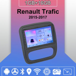 Android Carplay Autoraadio Renault Trafic 2015-2017 jaoks Multimeediapleier Peaseade Stereo GPS-navigatsioon BT WIFI 2+32GB 1+16GB