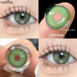 EYESHARE Colored Contact Lenses New Light Brown Natural Contact Lenses Pink Coffee Colored Contact Lenses Purple Gray Lenses 1 Pair