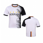 Euro 2024 Saksamaa Jalgpall Jalgpall T-s&auml;rk Graafiline Retro Vintage 3D-tr&uuml;kk Mehed Naised Unisex L&uuml;hikeste varrukatega &Uuml;mara kaelusega S