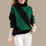 Kampsun naistele S&uuml;gis Talv Paksenenud Pullover Kampsun Soe Kootud Kampsun Pikkade Varrukatega L&uuml;hike Slim-fit Liibuv Džemper Suur Suurus Kampsun Topid XXL