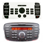 Multimeedia Raadio Paneeli Nupu Parandus Kleebis Fordile Mondeo jaoks 6000 CD Raadio jaoks Asendus Autoosa CHINA