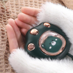 1200Mah k&auml;tesoojendaja kassik&auml;pa laetav sisseehitatud aku &otilde;pilastele Winer Fast USB soojendi kaasaskantav soojendaja naiste k&auml;te jaoks valge