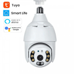 5MP E27 Pirn WiFi IP-kaamera Smart Home Tuya AI Inimese Liikumise Tuvastus T&auml;isv&auml;rviline &Ouml;ine N&auml;gemine V&auml;litingimustes Turvakaamerad Cam NO SD Card