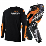 motokrossi k&auml;igukomplekt lastele 4 5 6 7 8 9 10 11 12 13 aastat Noor laps Mootorrattapoiss t&uuml;druk Jersey Pant Kits v&otilde;istluskost&uuml;&uuml;m Off-road Enduro MX MTB XL-26