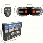 Ere jalgratta suunatuli, juhtmevaba kaugjuhtimispuldiga jalgratta tagatuli, USB-taaslaetav LED-taskulamp maastikuratta t&otilde;ukeratastele