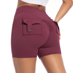 Nessaj Spordip&uuml;ksid Naiste Mood J&otilde;usaali Jooksup&uuml;ksid K&otilde;rge v&ouml;&ouml;kohaga Fitness Suvised vabaaja taskutega l&uuml;hikesed p&uuml;ksid XL