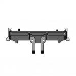 Magnetiline kiirvabastusega adapter 1/4 keermestatud pordiga magnetilise kiirvabastusklambriga Insta360 Go 3/3S tegevuskaamera jaoks must