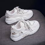 2024 S&uuml;gis Naiste Platvorm Tossud Vabaaja Jooksujalatsid Pehme Sisetallaga Mugavad Pehmendusega Tossud Zapatillas De Mujer 35 beež