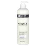 Nexxus, Clean & Pure&trade;, toitev Detox palsam, k&otilde;ik juukset&uuml;&uuml;bid, 16,5 fl untsi (488 ml) white