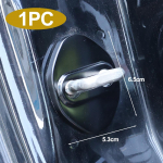 Auto ukseluku kate alumiiniumsulamist ukseluku pandla roostekindel korrosioonil&ouml;&ouml;ki summutav kaitsekatte tarvikud Toyota jaoks 1pcs punane