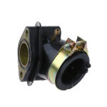 23 mm karburaatori sisselaskekollektori toru GY6 125cc 150cc Hiina roller Mopeedid ATVd Go Karts must