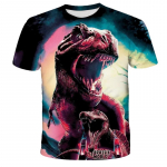 Jurassic Worldi dinosauruste T-s&auml;rk lastele s&uuml;nnip&auml;evakingitus T-s&auml;rgid beebiriided lastele poistele t&uuml;drukutele dinosauruste T-s&auml;rgid 3D-prinditud koomiks 150