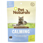 Pet Naturals, rahustav, kassidele, 30 n&auml;rimiskommi, 1,59 untsi (45 g)