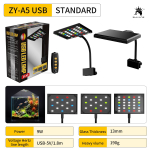 110-240V akvaariumi akvaariumi taustvalgus vesirohu vesi muruseemnekasvatuslamp veekindel veetaime LED kasvuvalgusti 9W 14W US PLUG