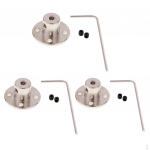 Metallist &auml;&auml;riku v&otilde;lli &uuml;hendus j&auml;ikade mootorite juhtlaager 4mm+6mm+8mm
