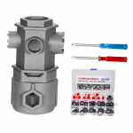 Wrench Tool Set for Faucet Plumbing Maintenance with O Rings and Gaskets under Sink