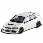 1/32 Skaala Mitsubishi Lancer Evolution EVO IX 9 Sulamist Sportauto Mudel Diecast Metall V&otilde;idus&otilde;idu S&otilde;idukid Automudel Heli Valgus Laste M&auml;nguasi Kingitus valge