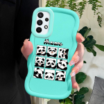 V&auml;rvitud mustriga Big Wave Edge pehmest silikoonmaterjalist Macaron telefoni&uuml;mbris, p&otilde;rutuskindel kaitsev kummist korpus Samsung Xiaomi Poco Redmi jaoks Samsung M12 roosa