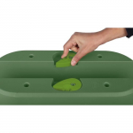 Jardini&egrave;re Cavali&egrave;re Osaka 19,5 L - EDA - Syst&egrave;me de Fixation - pour Balcons et Rambardes - Vert laurier