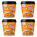 Gomgom One Cup Cheese Tteokbokki & Jjajang Tteokbokki (6 Valikud) Jjajang Flavor x 4PCS black