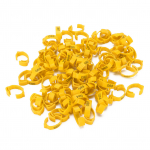 100 tk kodulindude jala r&otilde;ngad identifitseerimisjala pandla numbritega kanapardi linnukollase jaoks