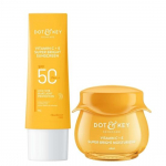 Dot & Key Vitamiin C Daily Glow Essentials nahahoolduse kombinatsioon (C-vitamiini p&auml;ikesekaitsekreem SPF 50 PA+++ 50gm ja C-vitamiini niisutaja 50gm) | Naistele & Meestele