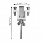 Kaasaskantav uksekinnitus kahe mutriga reguleeritav korpus hotelli uksekinnitused enesekaitse uksepiiraja One Size