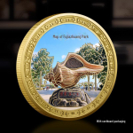 Dalian Xinghai lahe silla m&auml;lestusmedal: Maaliline tuur, kogutav k&auml;sit&ouml;&ouml; 45mm