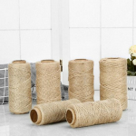 Naturaalne džuudist k&ouml;is 1&ndash;3,8 mm k&auml;sitsi kootud dekoratiivkanep, rull 100 m Single-ply 1mm 100m heat shrink wrap