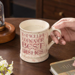 Retro Ins Stiilis K&otilde;rge Ilus Kruus Ni&scaron;&scaron; Kohvitass K&otilde;rgekvaliteediline Keraamiline Tass Kontori Veetass Hommikus&ouml;&ouml;gitass 301-400ml