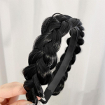 1tk Parukas Twist peapaelad naistele Laiad kalaluu ​​punutised Juuksepaelad K&auml;sitsi valmistatud Retro pear&otilde;ngas Stiilivad peakatted Aksessuaarid