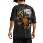 Suvine Retro L&uuml;hikeste Varrukatega T-s&auml;rk Multifilmiprint Mood Vabaaja Mugav Hingav L&uuml;hikeste Varrukatega T-s&auml;rk S must
