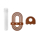 Taimede paljundusjaam Seinale riputatav Puidust Taime Terrarium H&uuml;dropoonika jaoks Kodu Kontori Sisekujundus Katseklaas Paljundamine &Otilde;hutaimede Pistikute Hoidja Style 1 pruun