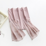 Suures suuruses turvalised l&uuml;hikesed p&uuml;ksid naistele suvised &otilde;mblusteta seelikualused p&uuml;ksid, h&otilde;&otilde;rdumisevastased bokserid, naiste seksikad pitsist poissp&uuml;ksid, naised 4XL Weight(60-90kg) must