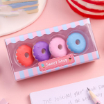 4 t&uuml;kki/karpi Kawaii Lollipop Sweety Ice Cream &otilde;pilaste kirjatarbed Kooli kontoritarbed Laste kustutuskummid Lastele Pliiatsikustutuskumm