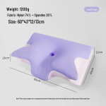 M&auml;luvahust emakakaela tugipadi k&uuml;lgliipritele &ndash; aeglane tagasil&ouml;&ouml;k, kokkuvarisemiseta disain Cervical Deep Sleep Pillow #1 (60x43x11/13)